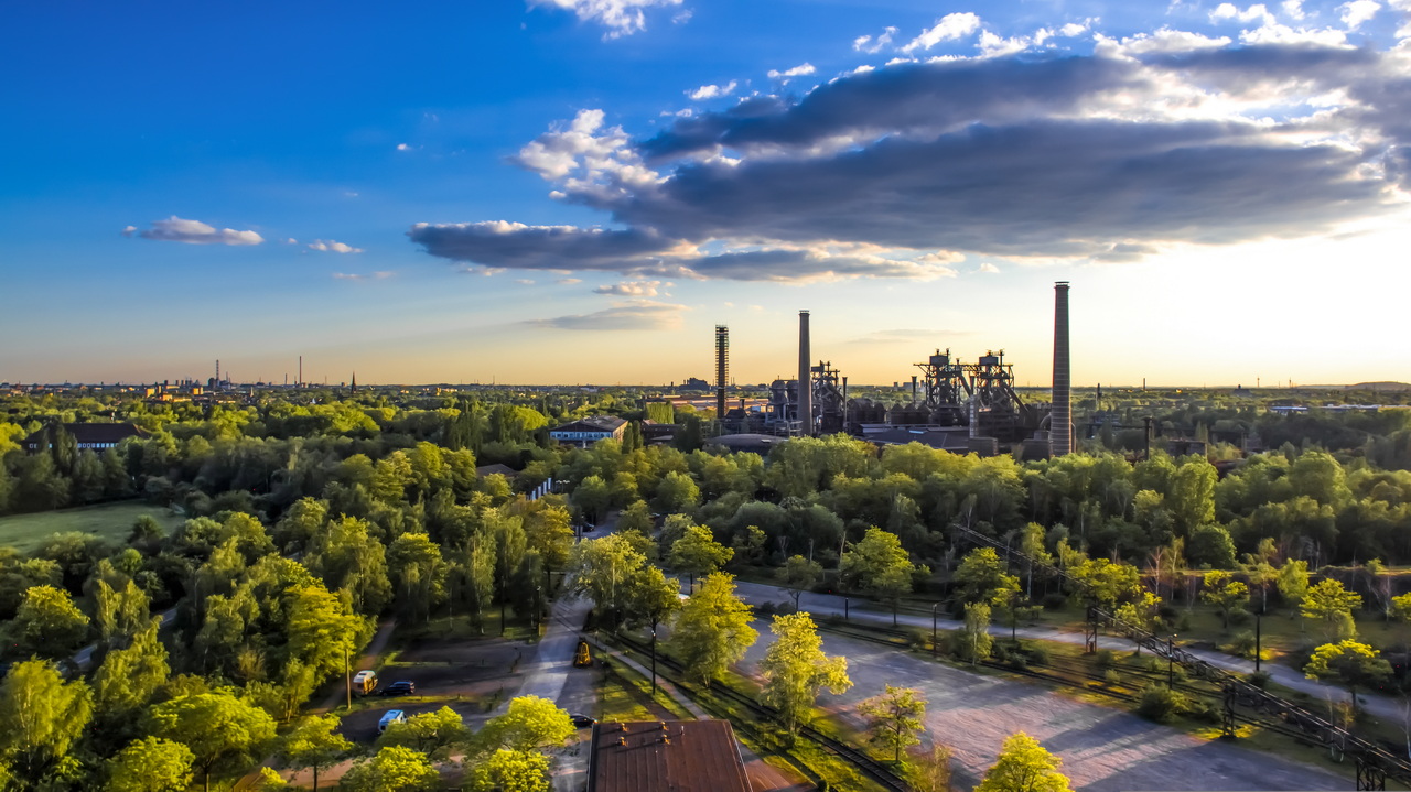 Green Factory Skyline